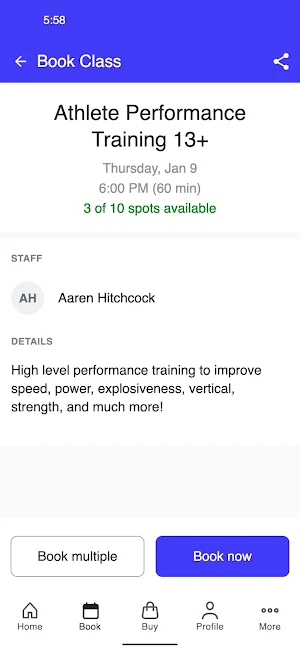 Next Level Athletics, OK Screenshot 2