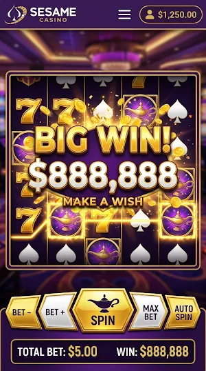 Sesame Casino Screenshot 2