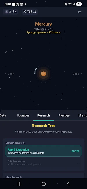 Idle Orbit: Galaxy Clicker Screenshot 3