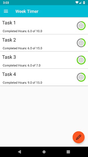 Week Timer Screenshot 0