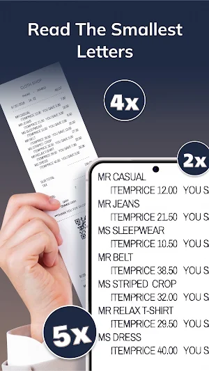 Magnifying glass - flashlight Screenshot 2