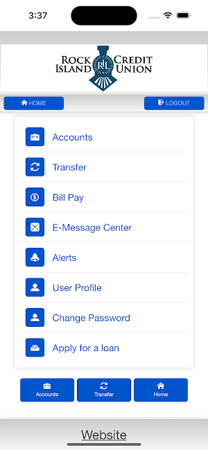 Rock Island Credit Union Screenshot 1