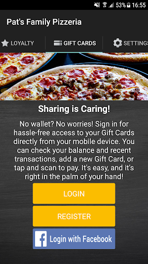 Pat's Family Pizzeria Screenshot 3