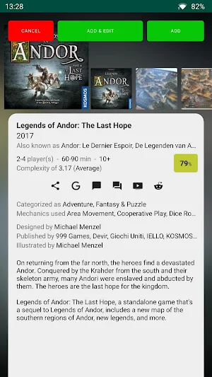 My Board Game Collection - Track & Discover Screenshot 1
