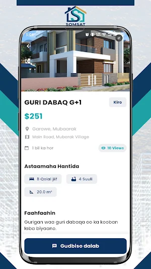 SOMSAT Real Estate Screenshot 2