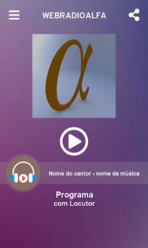 webradioalfa Screenshot 0
