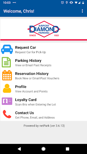 Diamond Airport Parking Screenshot 0