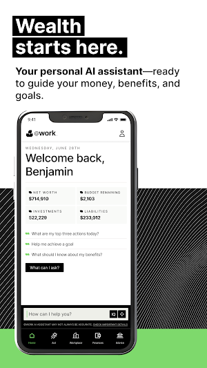 @Work:Your AI Wealth Assistant Screenshot 0