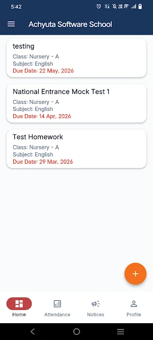 Sri Venkatesha Staff App Screenshot 1