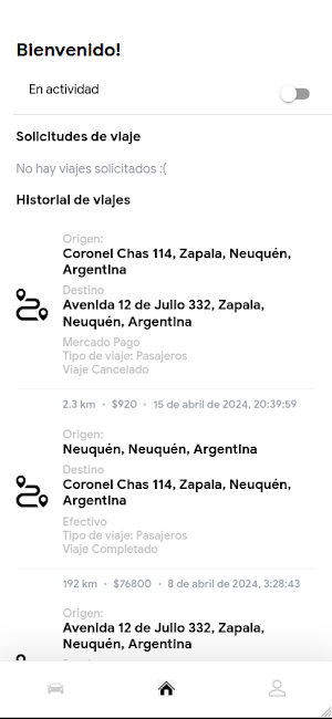 Radio Taxi Libertad Conductor Screenshot 1