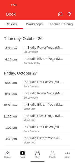 Red Dragon Yoga Screenshot 1