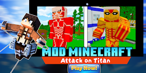Attack on titan mod Minecraft Screenshot 1