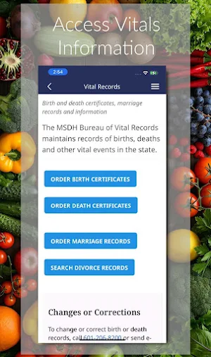 MSDH Healthy App Screenshot 0