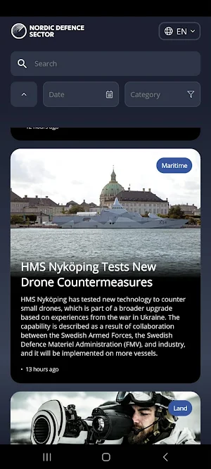 Nordic Defence Sector Screenshot 1