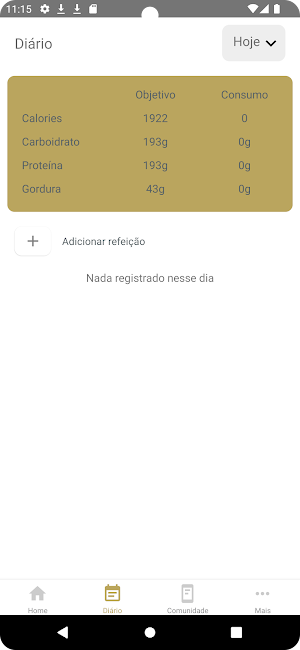VB Nutrifit App Screenshot 2