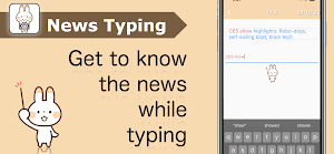 Typing Practice: English News Screenshot 0