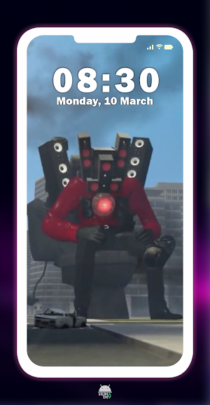 Skibidi Toilet Wallpaper Live Screenshot 1