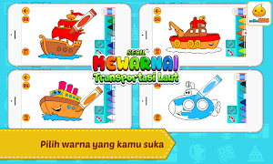 Mewarnai Kapal Screenshot 2