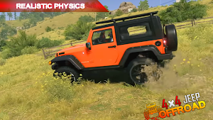 Jeep Offroad 4x4 Car Game Mud Screenshot 3
