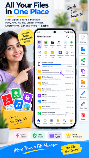 File Manager : Download Folder Screenshot 0