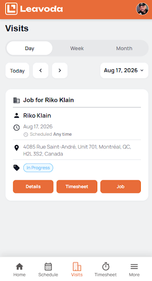 Leavoda TM App Screenshot 1