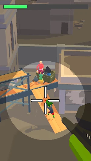 Sniper Defender vs Zombies Screenshot 2