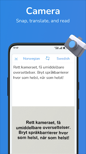 Norwegian-Swedish translator Screenshot 1