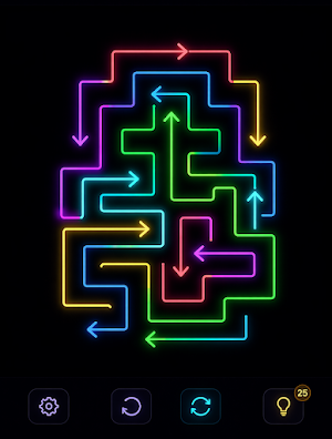 Tap Arrow Maze: Puzzle Escape Screenshot 0