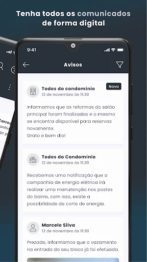 Mond - Meu Condomínio App Screenshot 1