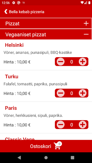 Bella kebab pizzeria Screenshot 2