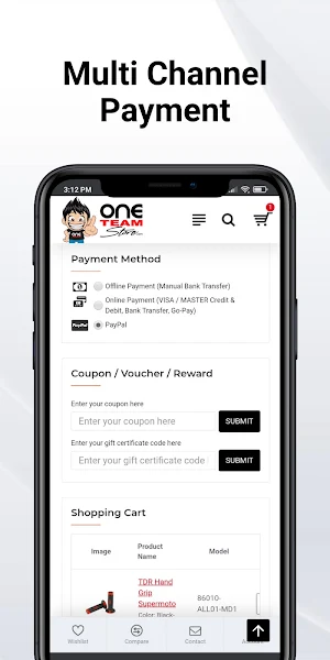 One Team Store Screenshot 2