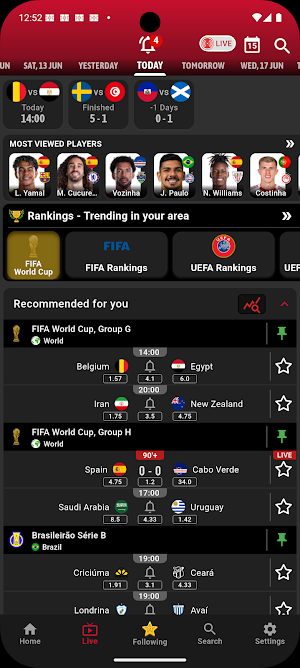 Portugal Soccer Team: Scores Screenshot 3