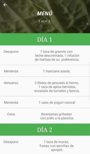 Dieta Trofológica Screenshot 3