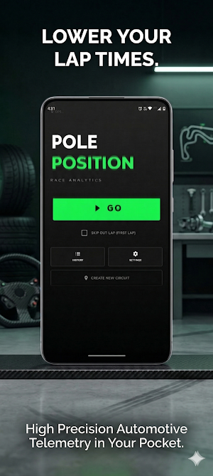 Pole Position: GPS Lap Timer Screenshot 0