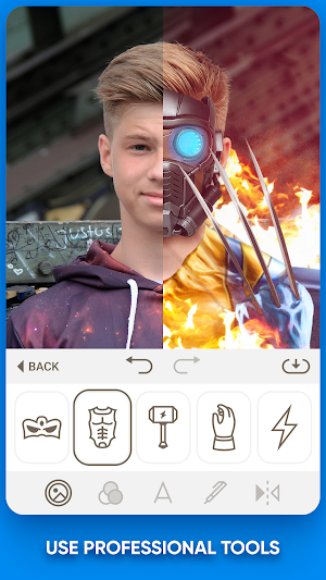 Superhero costume creator Screenshot 1
