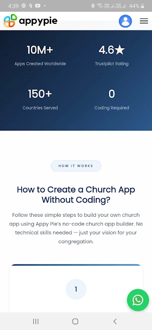 Church App Maker Screenshot 0