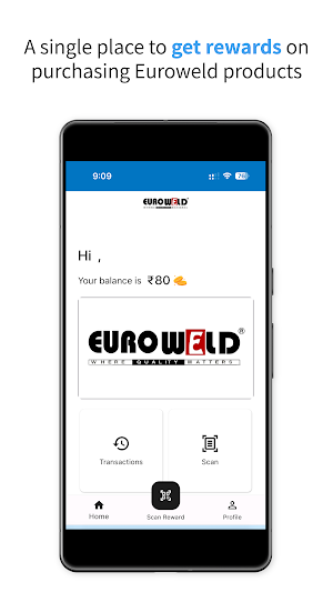 Euroweld Loyalty Screenshot 0