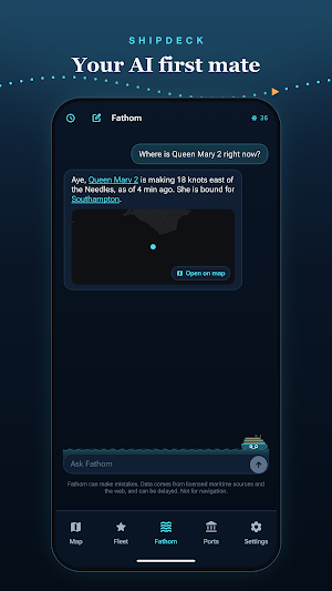Shipdeck: AI Ship Tracker AIS Screenshot 1
