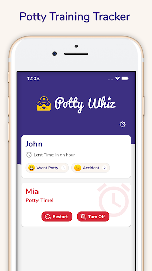 Potty Whiz: Potty Training Assistant Screenshot 0