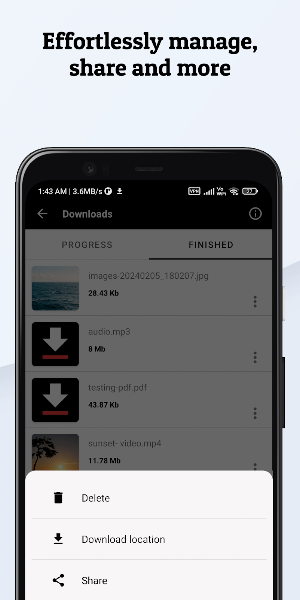 BW Video Downloader Screenshot 3
