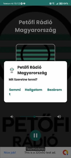 Petőfi Rádió Magyarország Screenshot 1