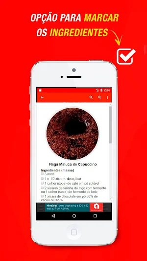 Receitas de Nega Maluca Screenshot 1