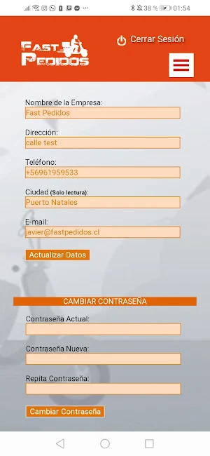 Fast Admin Screenshot 1