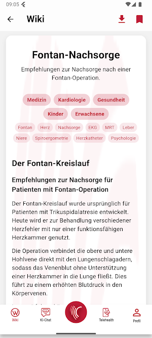 Fontan-Herzen-App Screenshot 2