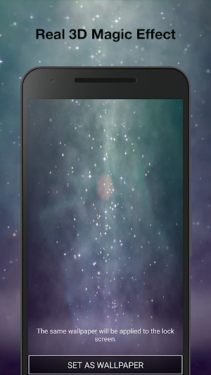 Magic Particles Wallpaper Pro Screenshot 1