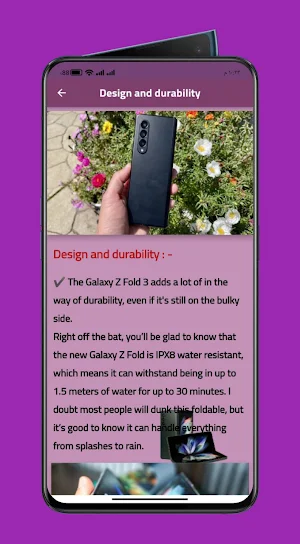 Galaxy Z Fold review Screenshot 2