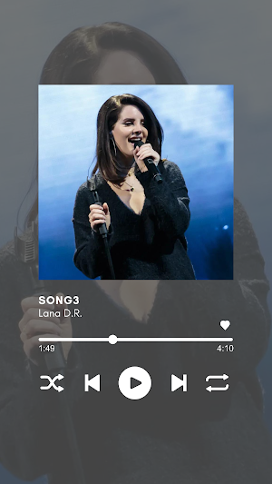Music Lana Del Rey Song Mp3 Screenshot 2