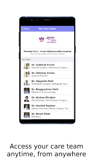 Sharada Clinic - Erram Multispeciality Hospital Screenshot 1