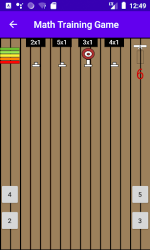 Math Training Game Screenshot 1