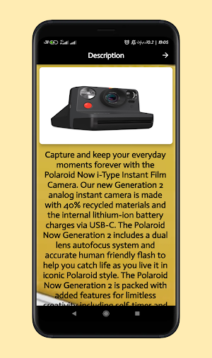 Go2 polariod camera guide Screenshot 2